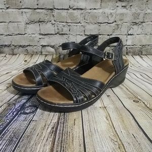 Clarks Bendables Slip On Sandals